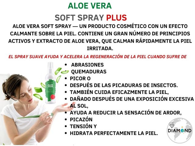 Áloe vera soft Spray plus NUEVO