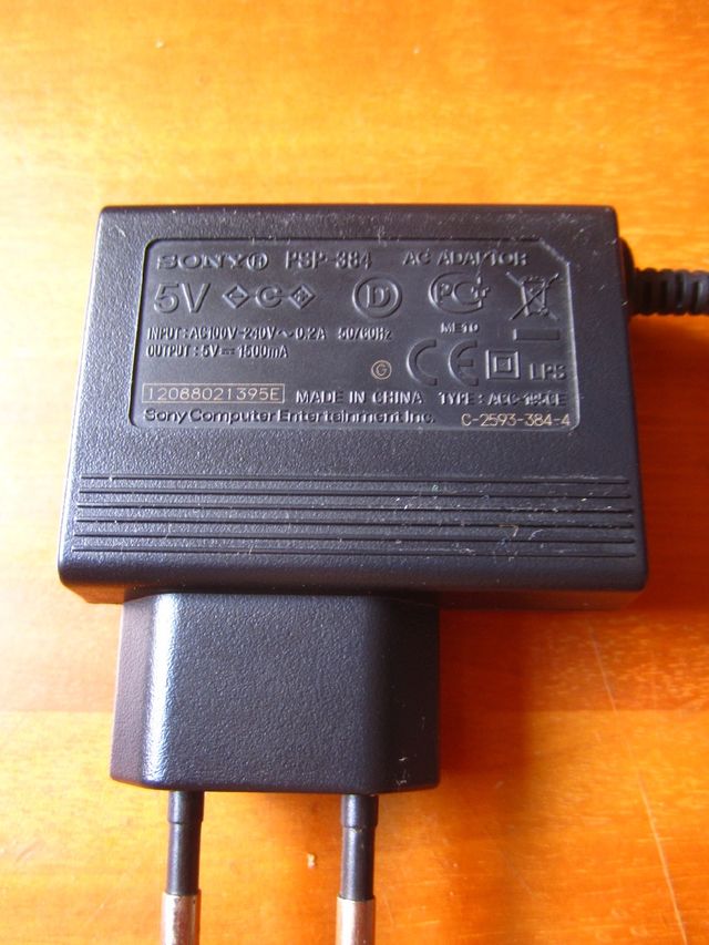 Transformador Cargador Viaje Sony PSP