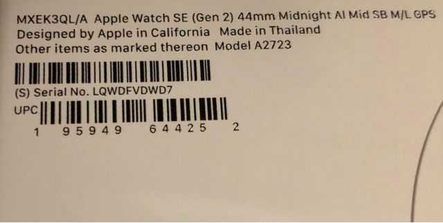 RELOJ SMARTWATCH APPLE IWATCH SE GEN 2 A ESTRENAR
