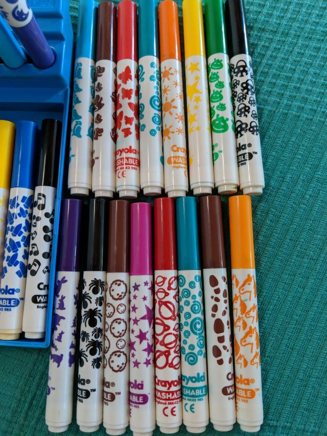 CRAYOLA WASHABLE MINI STAMPERS 