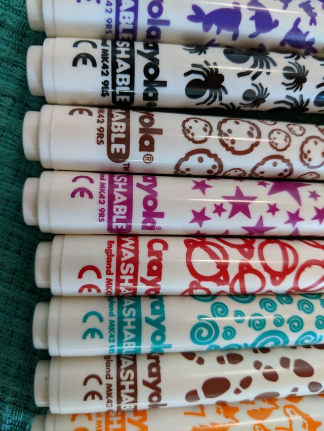 CRAYOLA WASHABLE MINI STAMPERS 