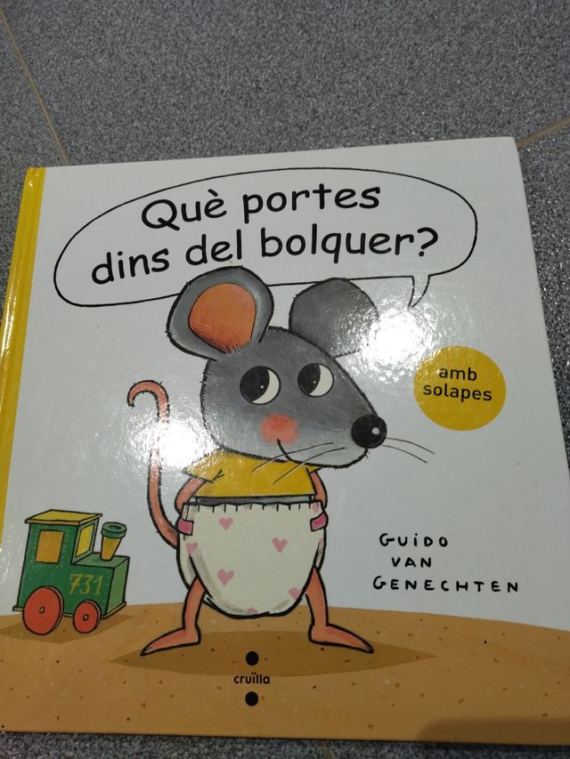 Llibre Que portes dins del bolquer 