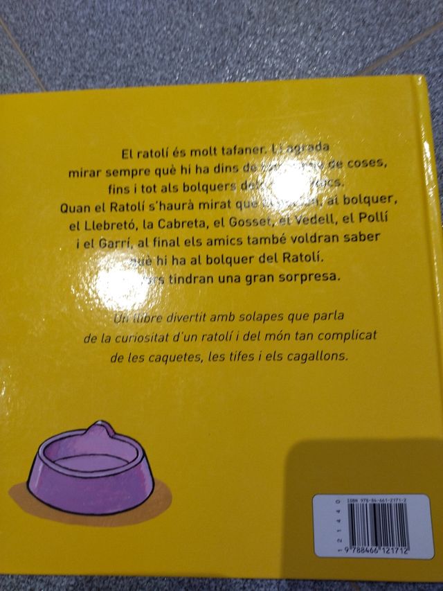Llibre Que portes dins del bolquer 