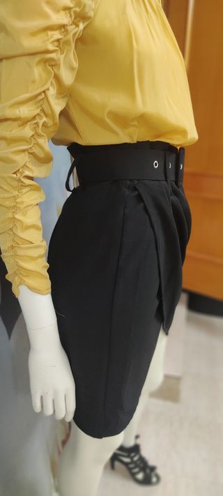 conjunto falda y blusa 