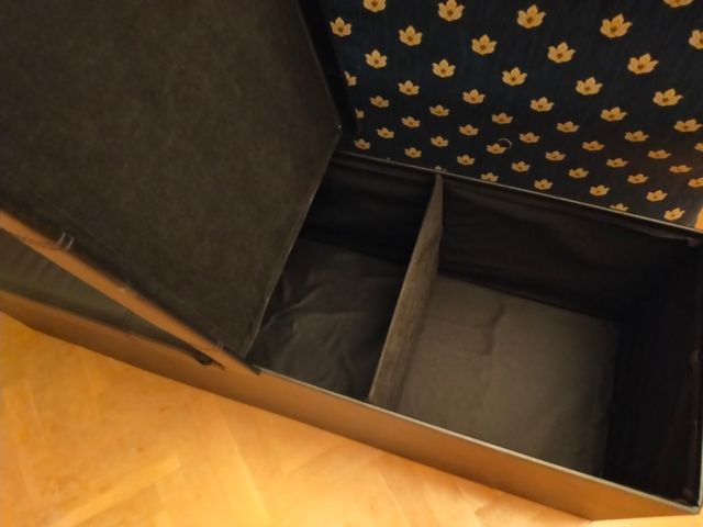 Arcón asiento gran capacidad 3 divisiones internas