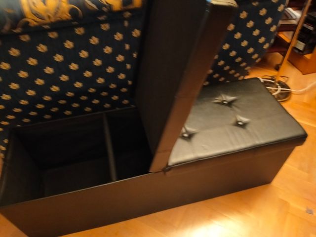 Arcón asiento gran capacidad 3 divisiones internas