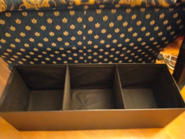 Arcón asiento gran capacidad 3 divisiones internas