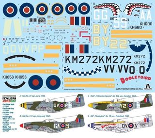 Maqueta Avión P-51 'Mustang' Mk.IVa Escala 1/48