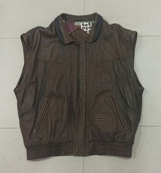 Cazadora/chaleco piel MC Duncan