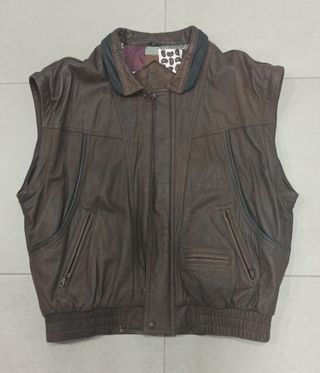 Cazadora/chaleco piel MC Duncan