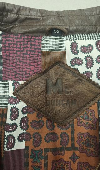 Cazadora/chaleco piel MC Duncan