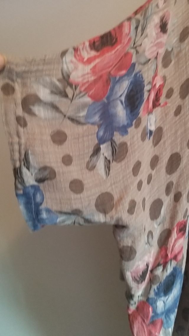 Blusón Floreado oversize