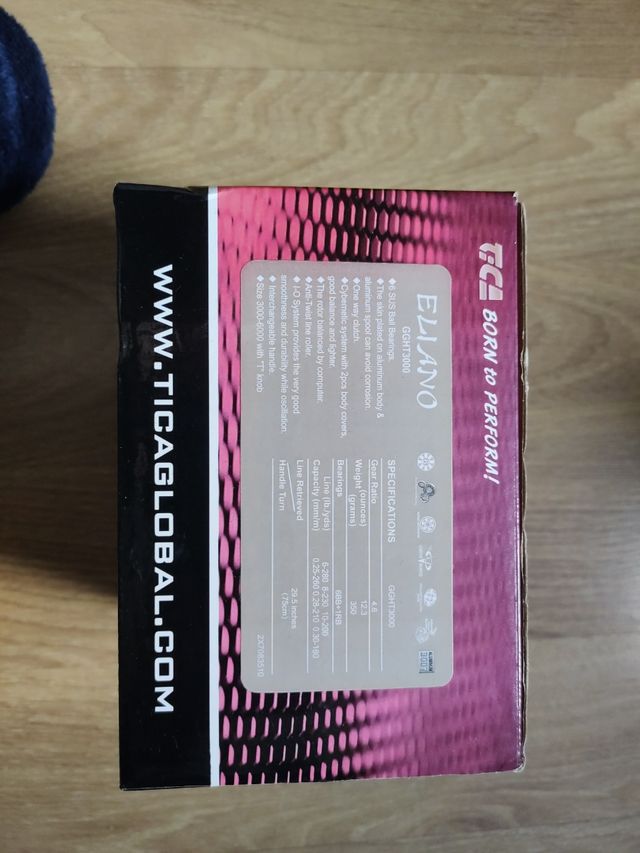 Carrete pesca Eliano GHGY3000