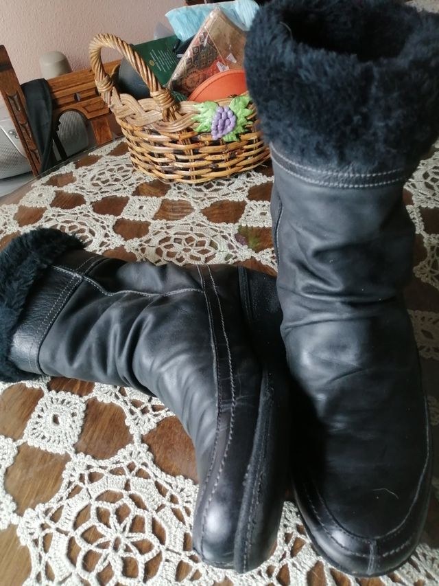 Botines Hispanitas N40 negros