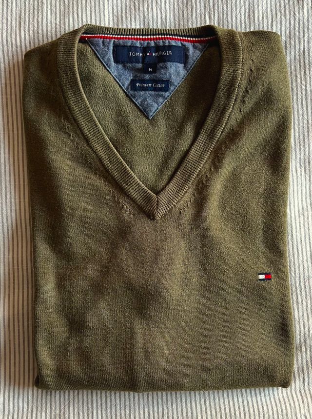 Jersey TOMMY HILFIGER, algodón, talla M