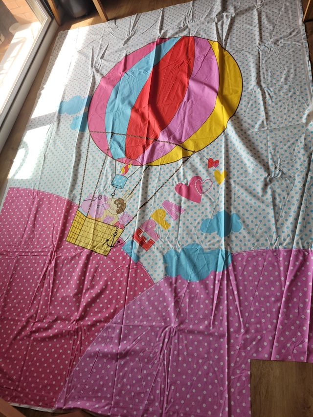 Tela Peppa pig, trozo de Tela 2'80 × 2'00