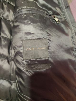 Chaqueta acolchada Hombre Zara Man