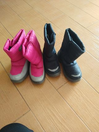 botas de nieve