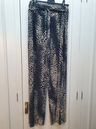 Pantalon Ancho Print