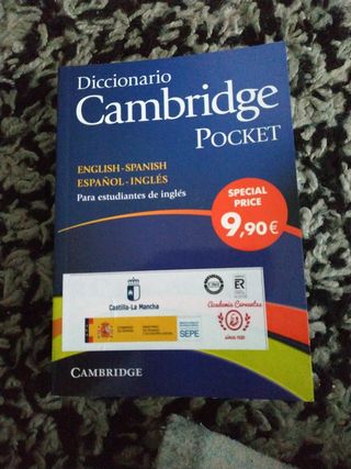 Diccionario Cambridge Pocket totalmente nuevo