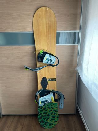 Tabla snow tiene las fijaciones rotas