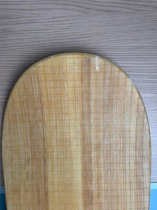 Tabla snow tiene las fijaciones rotas