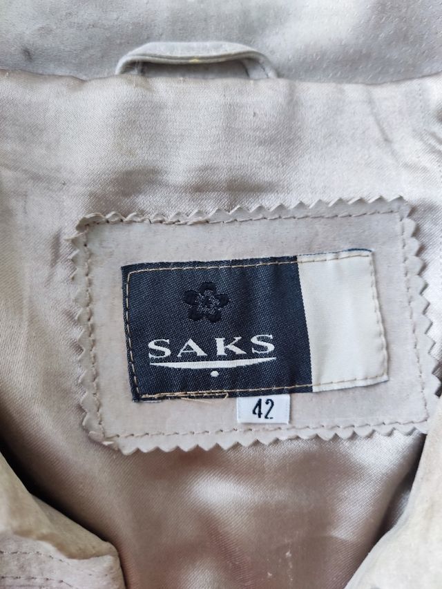 Cazadora Ante de mujer. Talla 42