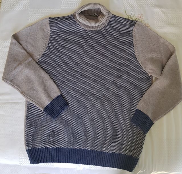 Pullover uomo Oceanstar in lana merino.