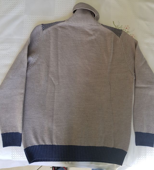 Pullover uomo Oceanstar in lana merino.