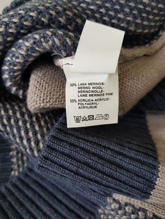 Pullover uomo Oceanstar in lana merino.