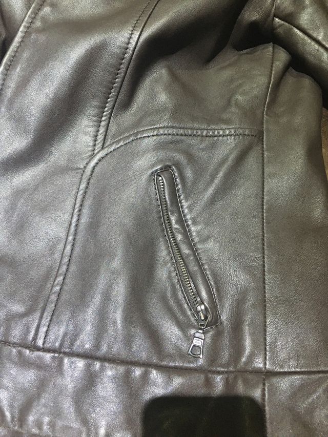 Cazadora/Chaqueta en piel natural