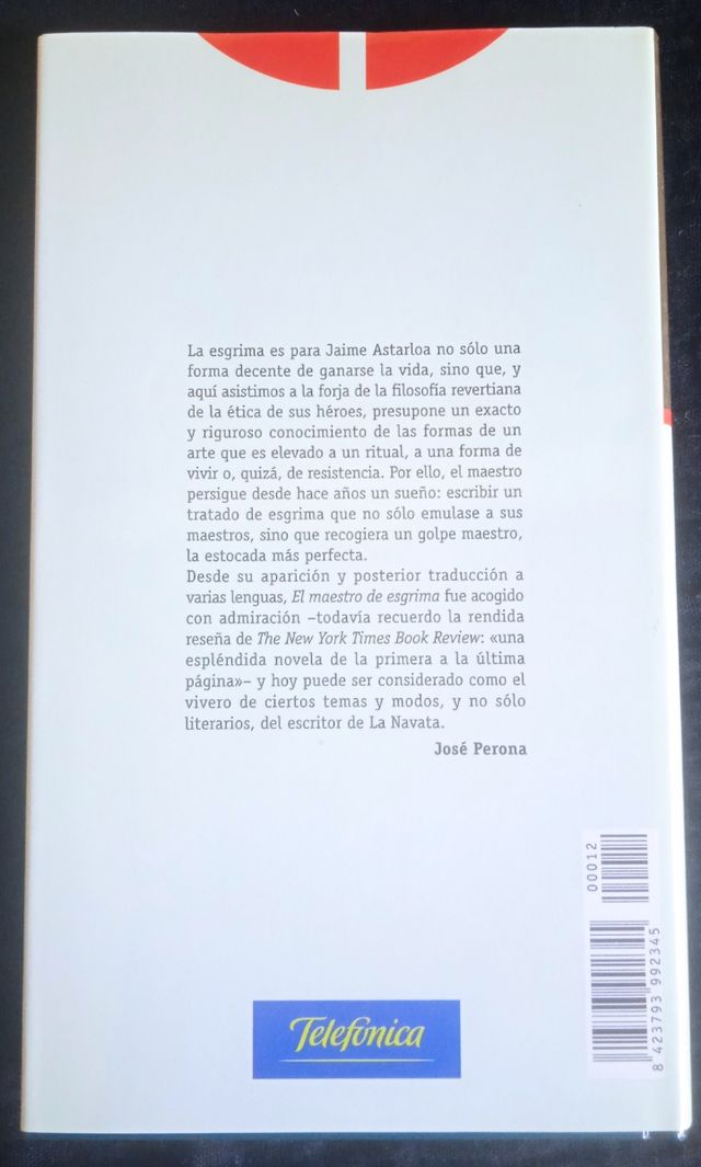 El maestro de esgrima