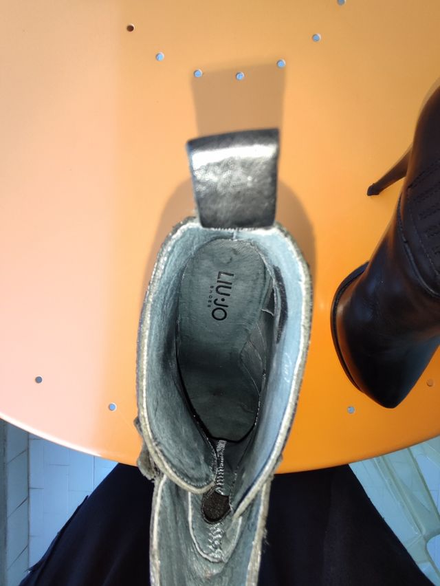 Liu Jo tronchetto pelle nera 