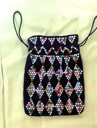 Bolso de cuentas vintage 
