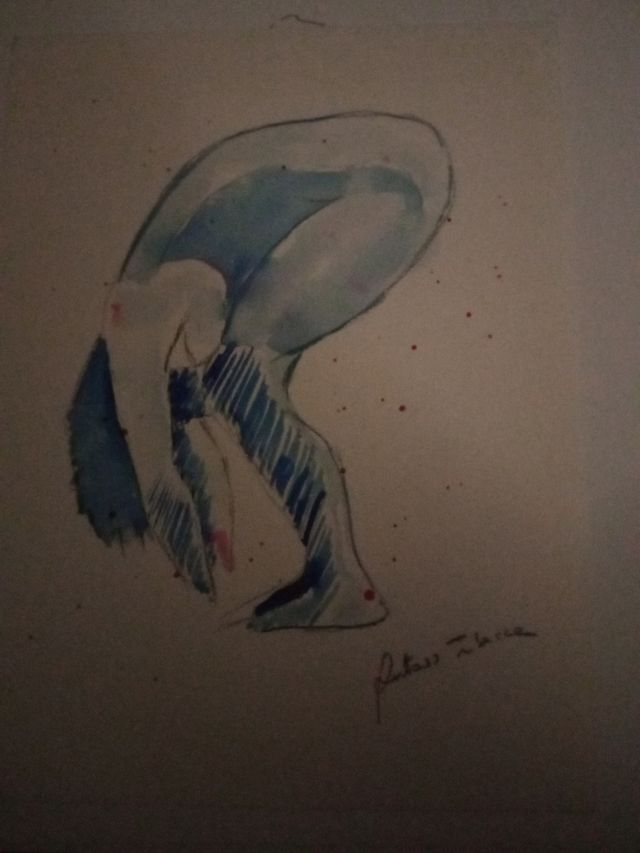 disegno a matita su cartoncino