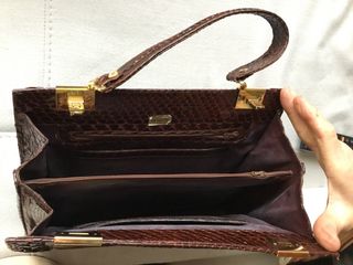 Bolso clásico piel de serpiente