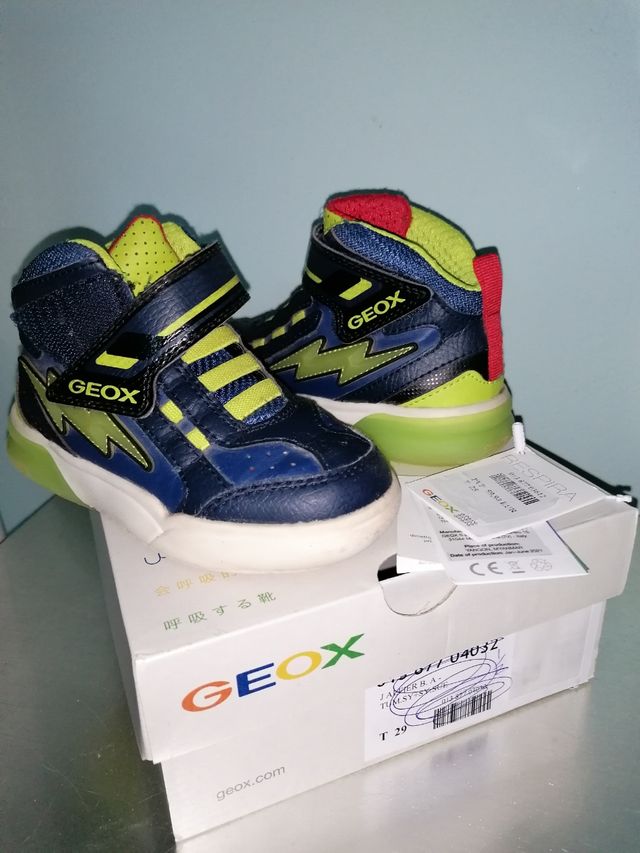 botines deportivas niño GEOX velcro