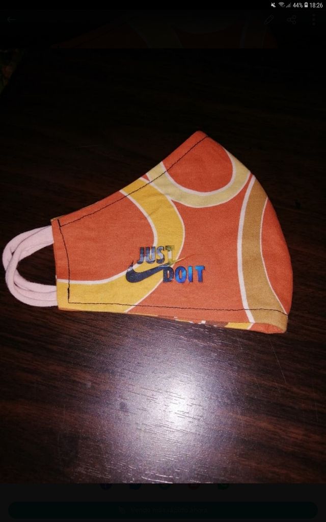 Mascarilla nike doble filtro nueva