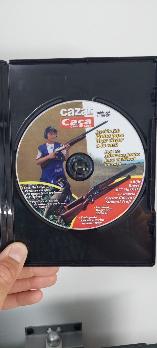 DVD CURSO DE TIRO CAZA+REGALO DVD CAZA MENOR/MAYOR