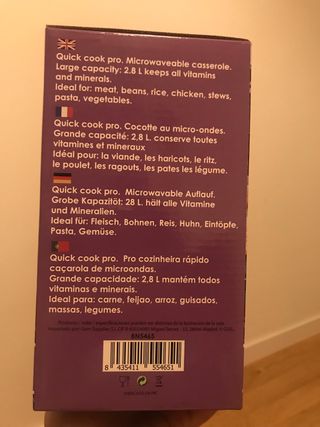 Olla para microondas
