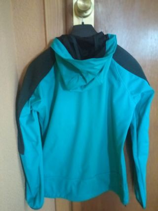 impermeable T-38 mujer verde