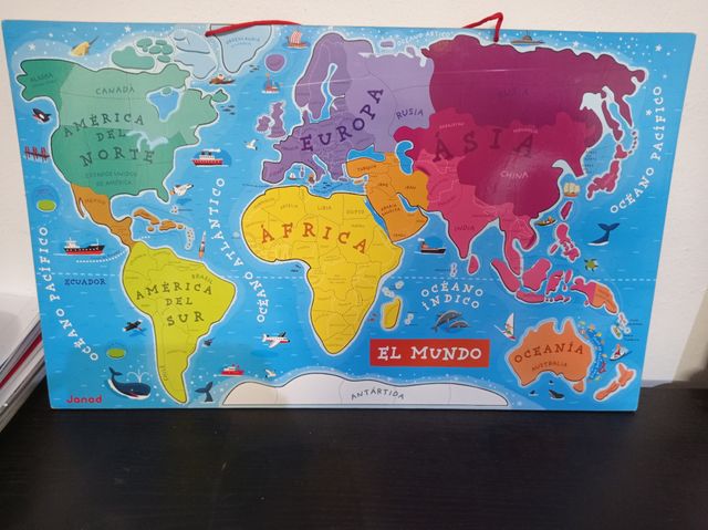Mapa del mundo 