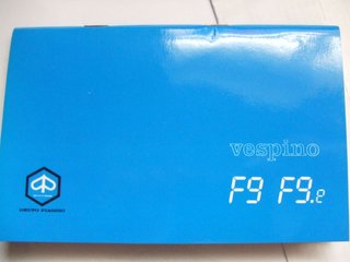 VESPINO F9/F9E (NL) Manual Usuario