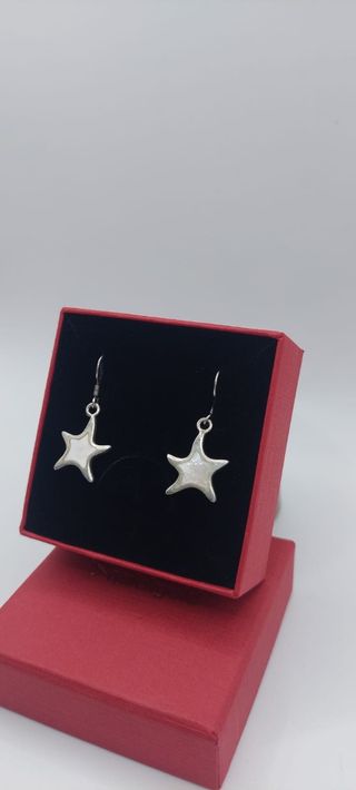 Pendientes de Plata estrellas