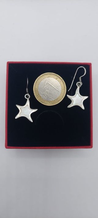 Pendientes de Plata estrellas