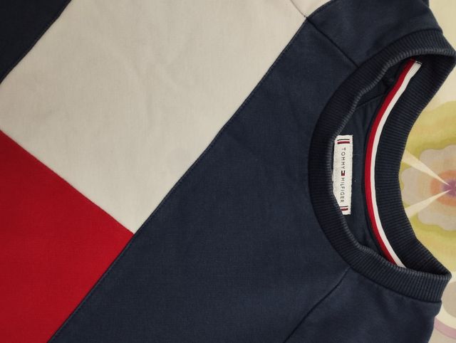 Vestido tipo sudadera larga de Tommy Hilfiger tall