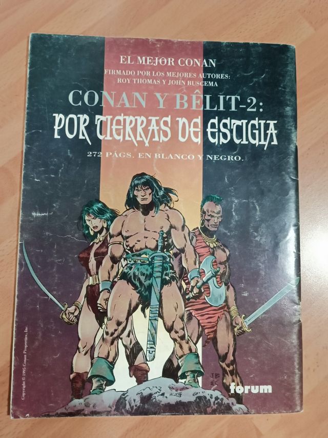 Cómic Espada Salvaje Conan N° 39 Segunda Edición