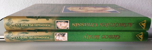 Lote 2 biografías Grace Kelly y Onassis