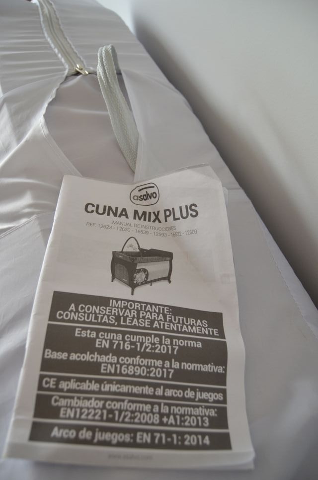 Cuna de viaje Mix Capitán Asalvo