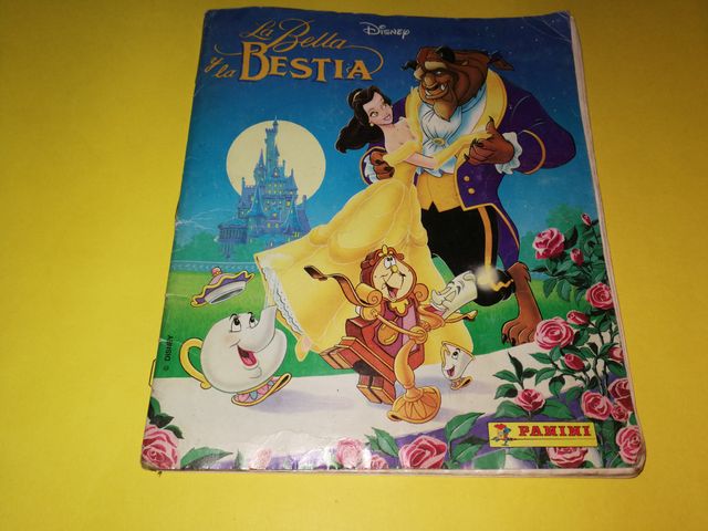 Album de cromos La Bella y la Bestia Disney Panini